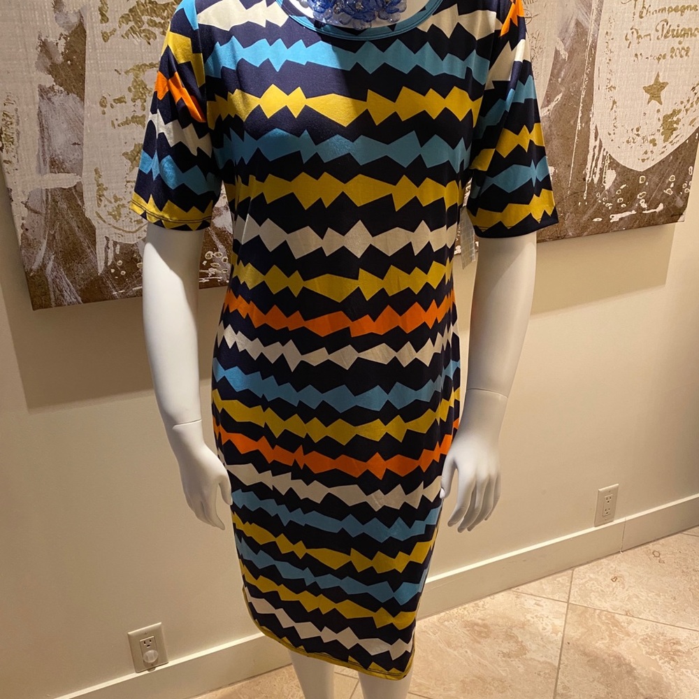 Lularoe striped dress
